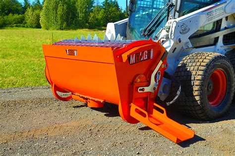 homemade skid steer concrete mixer|bobcat skid steer concrete mixer.